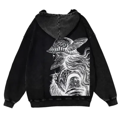 Warhammer 40k Vintage Unisex Washed Hoodies 