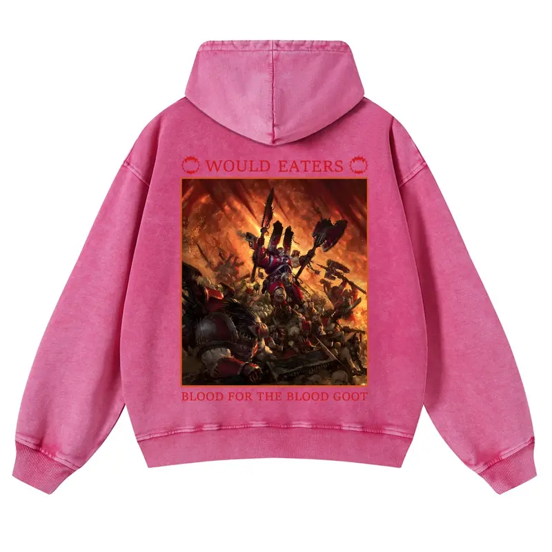 Warhammer 40k Vintage Unisex Washed Hoodies 