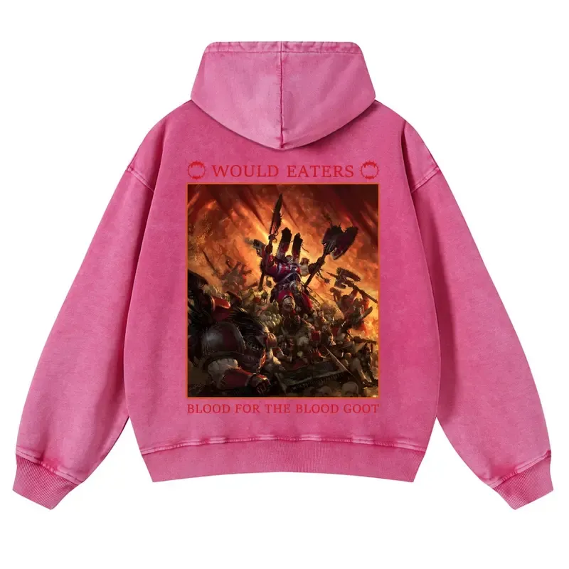 Warhammer 40k Vintage Unisex Washed Hoodies 