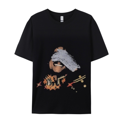 Unisex-Adult Ultra Cotton Washed T-Shirt Graphic MICHAEL JACKSON TEE