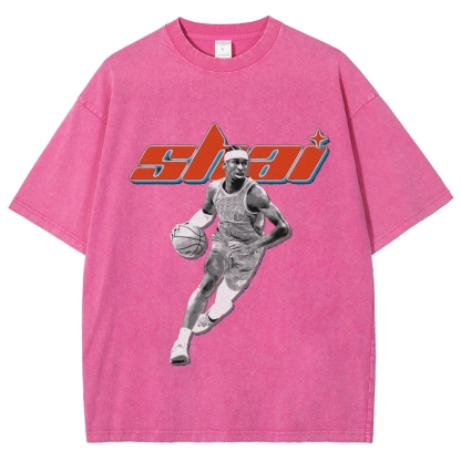 Unisex-Adult Ultra Washed T-Shirt Graphic SHAI TEE