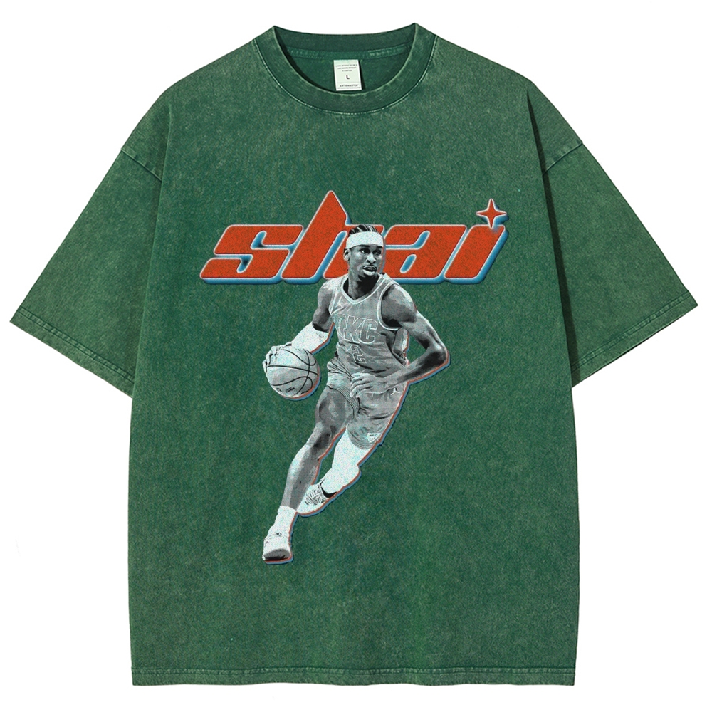 Unisex-Adult Ultra Washed T-Shirt Graphic SHAI TEE