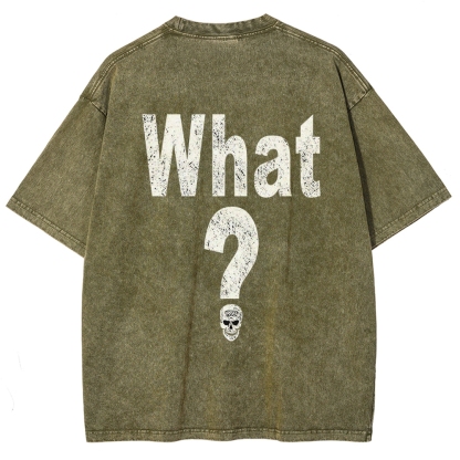 Unisex-Adult Ultra Cotton Washed T-Shirt Graphic   STONE COLD