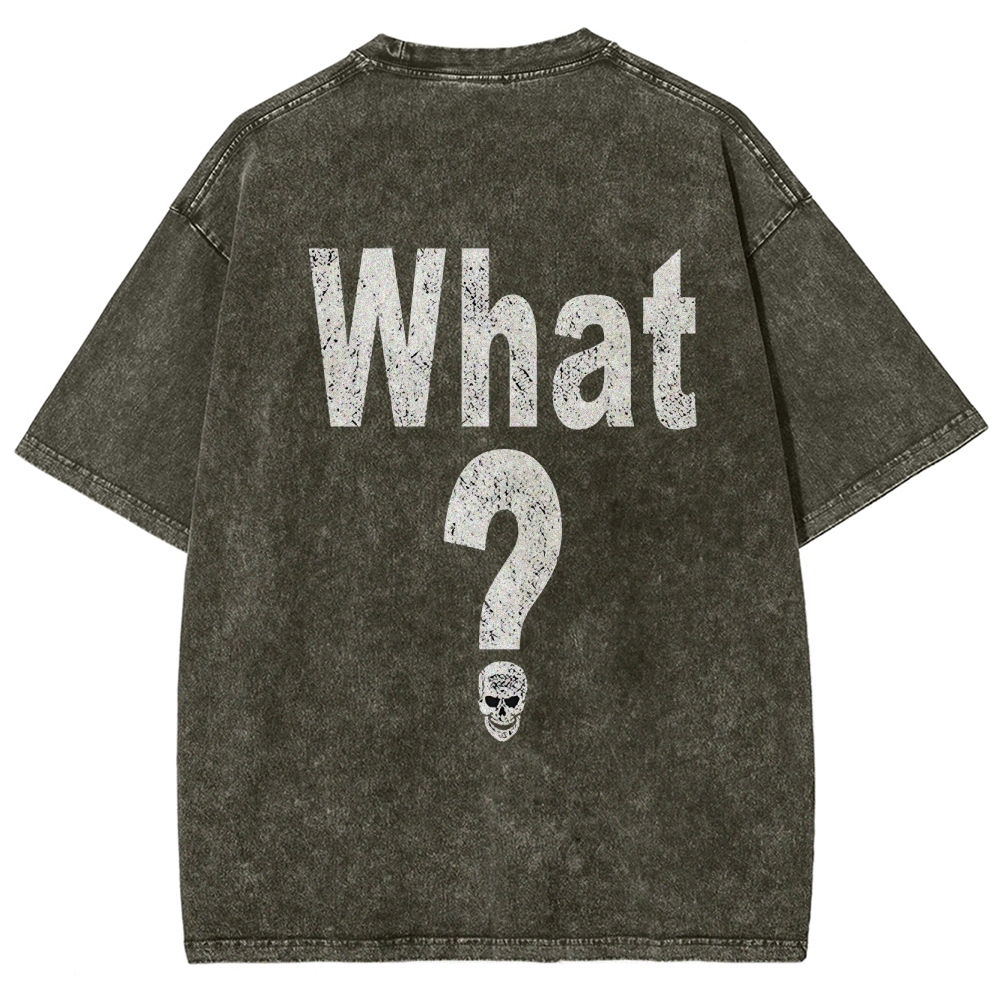 Unisex-Adult Ultra Cotton Washed T-Shirt Graphic   STONE COLD