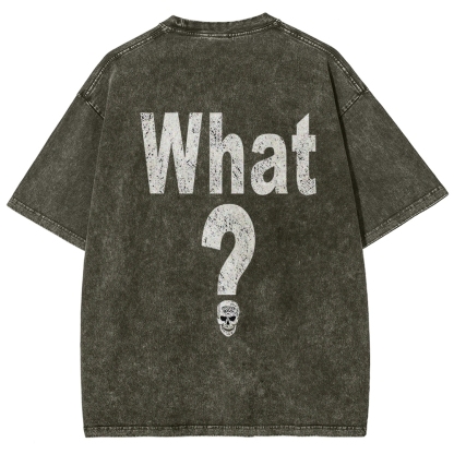 Unisex-Adult Ultra Cotton Washed T-Shirt Graphic   STONE COLD