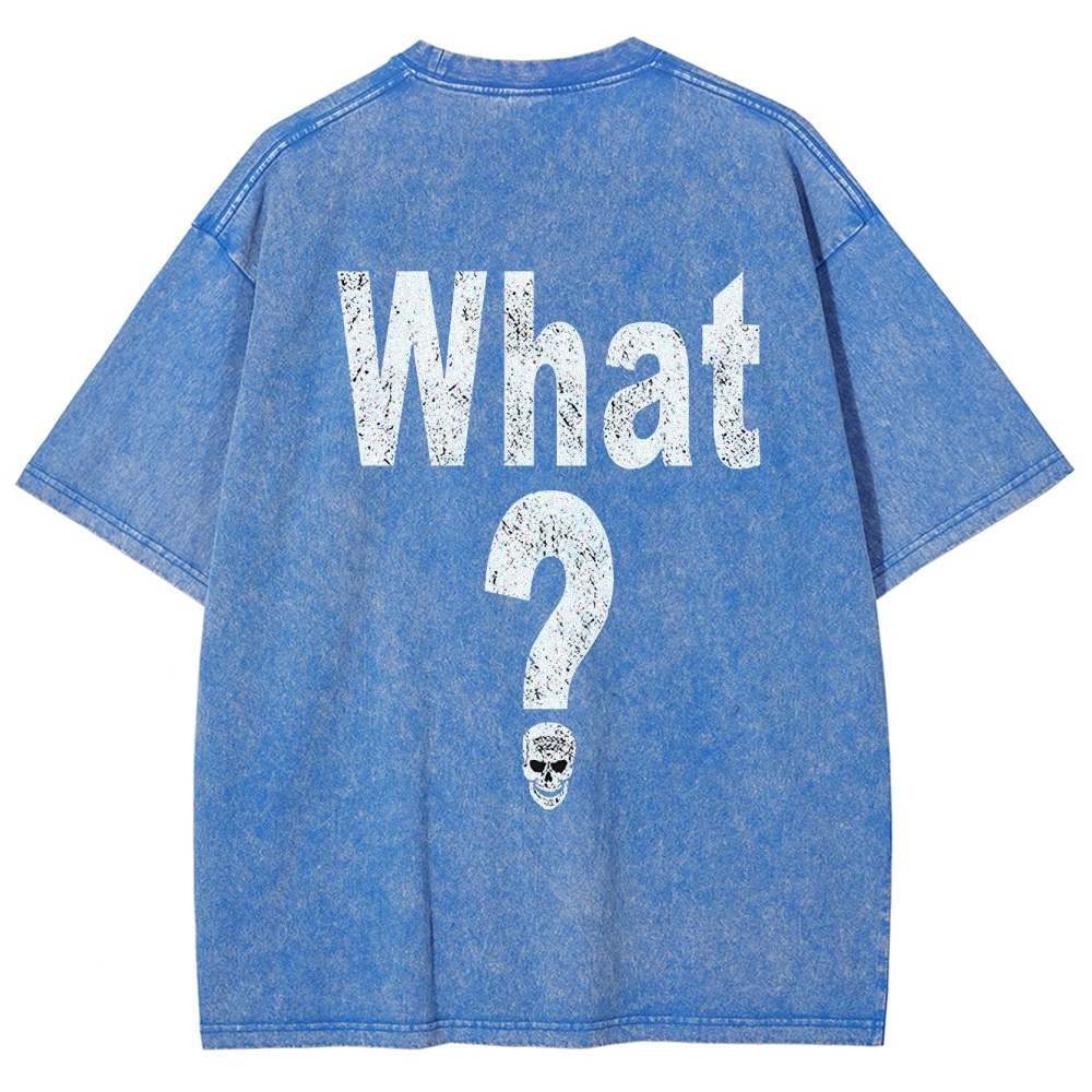 Unisex-Adult Ultra Cotton Washed T-Shirt Graphic   STONE COLD