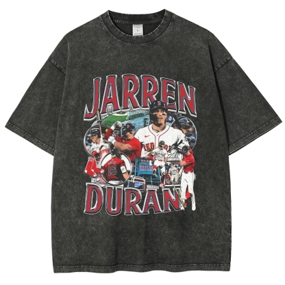 Unisex-Adult Ultra Cotton Washed T-Shirt Graphic JARREN DURAN TEE