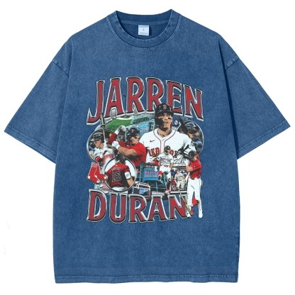 Unisex-Adult Ultra Cotton Washed T-Shirt Graphic JARREN DURAN TEE