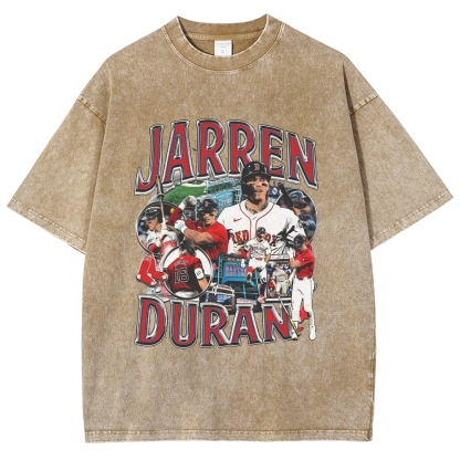 Unisex-Adult Ultra Cotton Washed T-Shirt Graphic JARREN DURAN TEE