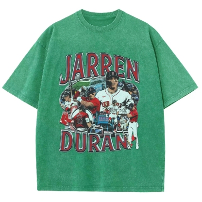 Unisex-Adult Ultra Cotton Washed T-Shirt Graphic JARREN DURAN TEE