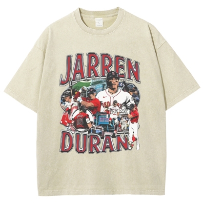 Unisex-Adult Ultra Cotton Washed T-Shirt Graphic JARREN DURAN TEE