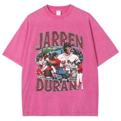 Unisex-Adult Ultra Cotton Washed T-Shirt Graphic JARREN DURAN TEE