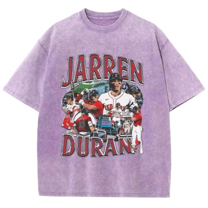 Unisex-Adult Ultra Cotton Washed T-Shirt Graphic JARREN DURAN TEE