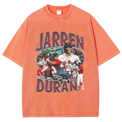 Unisex-Adult Ultra Cotton Washed T-Shirt Graphic JARREN DURAN TEE