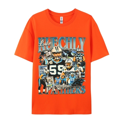 Unisex-Adult Ultra Cotton  T-Shirt Graphic LUKE KUECHLY TEE