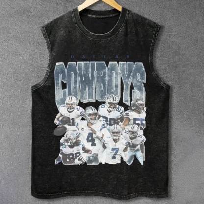 2022 COWBOYS UNISEX VINTAGE WASHED TANK