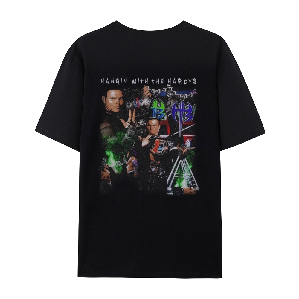 Unisex-Adult Ultra Cotton Washed T-Shirt Graphic HARDY BOYZ V4 TEE