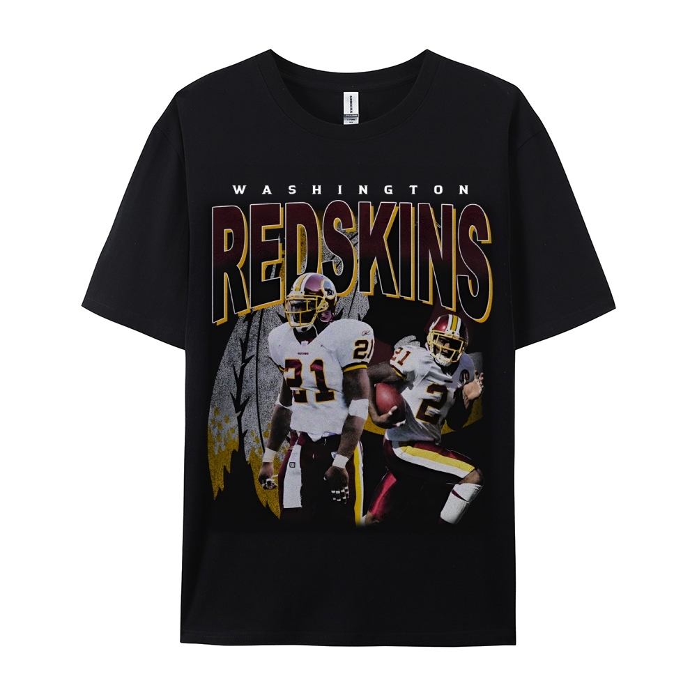 Unisex-Adult Ultra Cotton Washed T-Shirt Graphic REDSKINS TEE