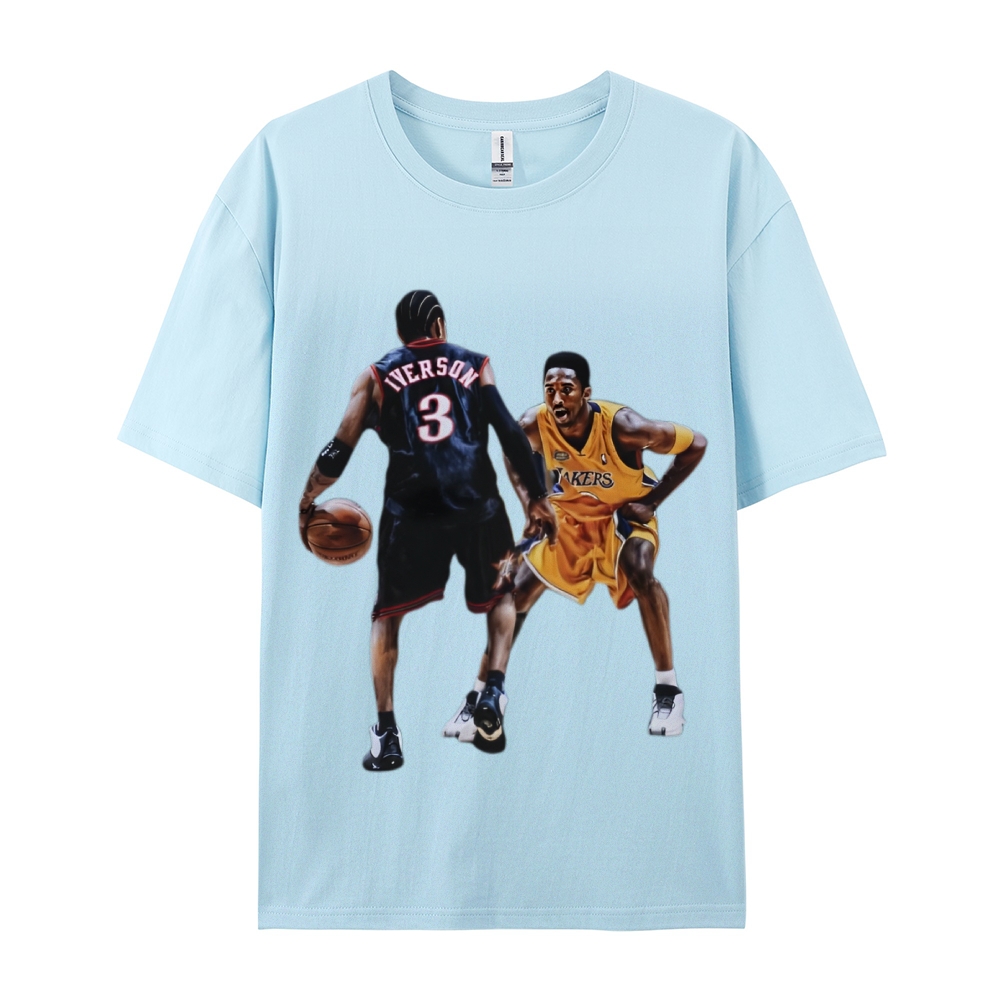 Unisex-Adult Ultra Cotton T-Shirt Graphic KOBE & AI 2024 TEE
