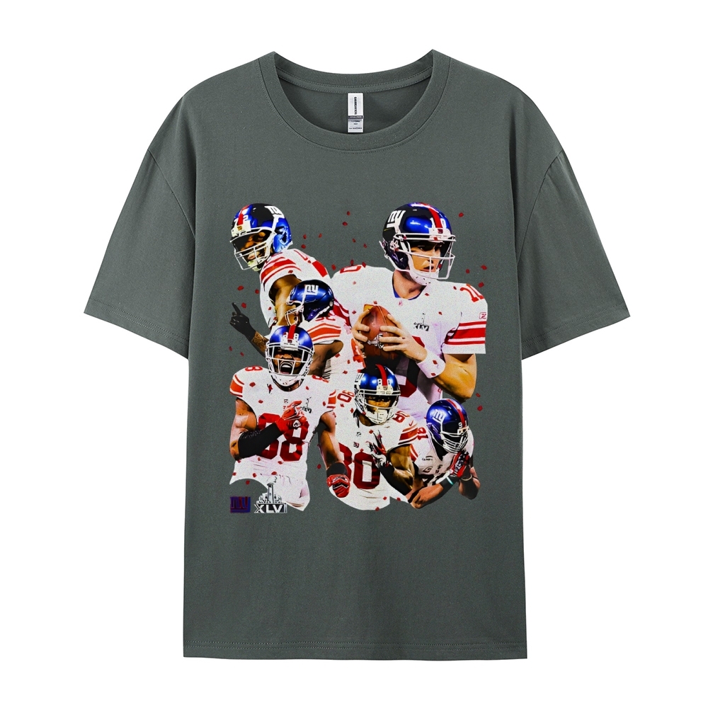 Unisex-Adult Ultra Cotton T-Shirt Graphic SUPER BOWL XLVI CHAMPS - GIANTS TEE - [DS]