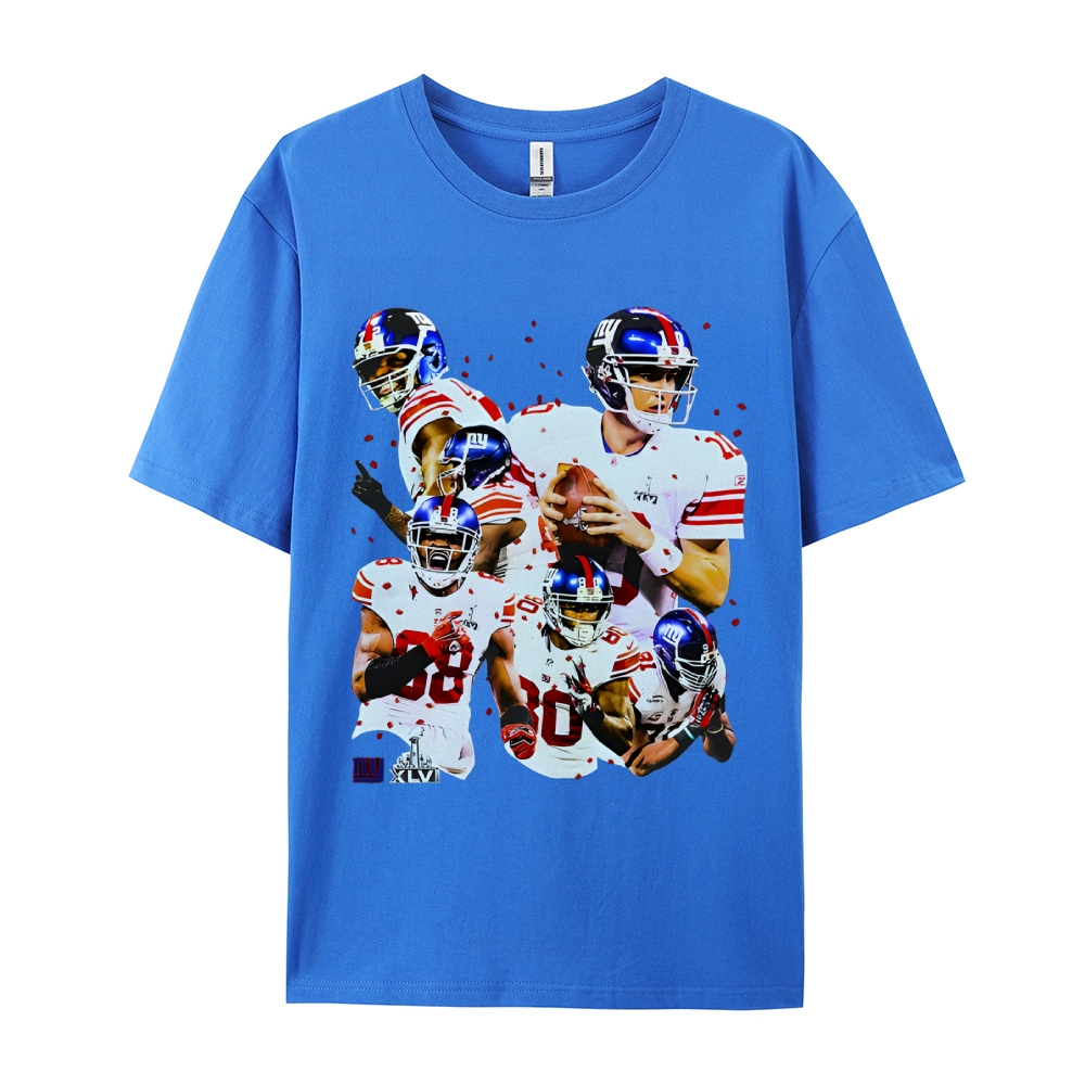 Unisex-Adult Ultra Cotton T-Shirt Graphic SUPER BOWL XLVI CHAMPS - GIANTS TEE - [DS]