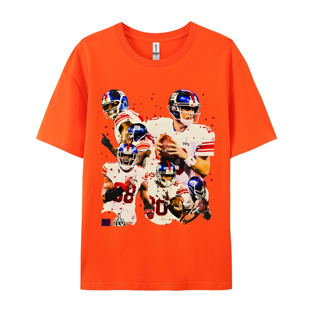 Unisex-Adult Ultra Cotton T-Shirt Graphic SUPER BOWL XLVI CHAMPS - GIANTS TEE - [DS]