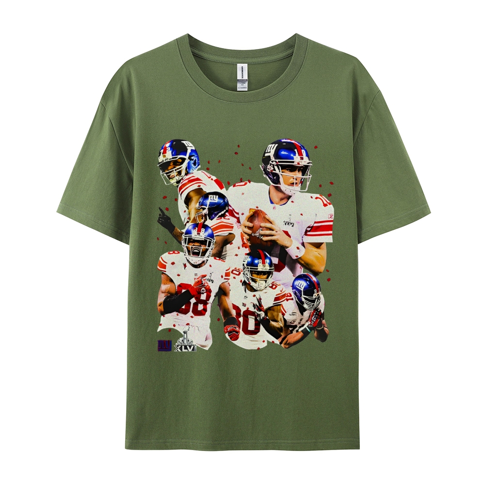Unisex-Adult Ultra Cotton T-Shirt Graphic SUPER BOWL XLVI CHAMPS - GIANTS TEE - [DS]