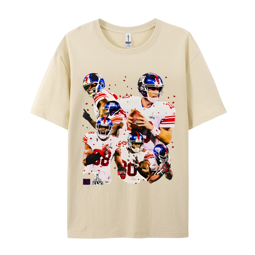 Unisex-Adult Ultra Cotton T-Shirt Graphic SUPER BOWL XLVI CHAMPS - GIANTS TEE - [DS]