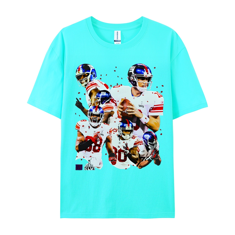 Unisex-Adult Ultra Cotton T-Shirt Graphic SUPER BOWL XLVI CHAMPS - GIANTS TEE - [DS]