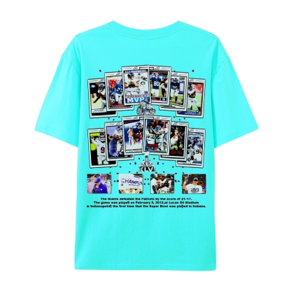 Unisex-Adult Ultra Cotton T-Shirt Graphic SUPER BOWL XLVI CHAMPS - GIANTS TEE - [DS]