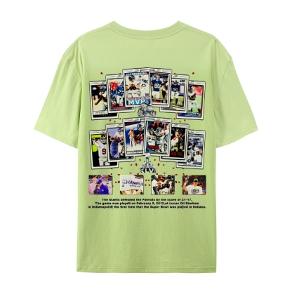 Unisex-Adult Ultra Cotton T-Shirt Graphic SUPER BOWL XLVI CHAMPS - GIANTS TEE - [DS]