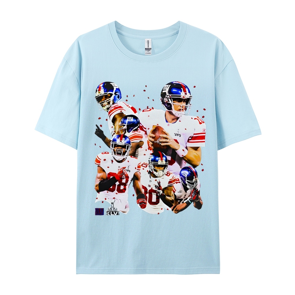 Unisex-Adult Ultra Cotton T-Shirt Graphic SUPER BOWL XLVI CHAMPS - GIANTS TEE - [DS]