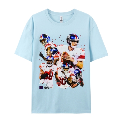 Unisex-Adult Ultra Cotton T-Shirt Graphic SUPER BOWL XLVI CHAMPS - GIANTS TEE - [DS]