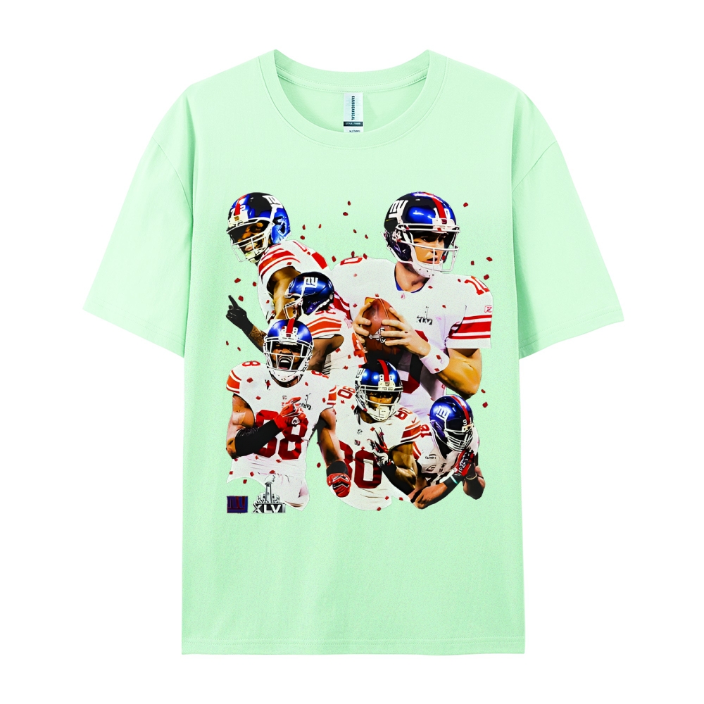 Unisex-Adult Ultra Cotton T-Shirt Graphic SUPER BOWL XLVI CHAMPS - GIANTS TEE - [DS]
