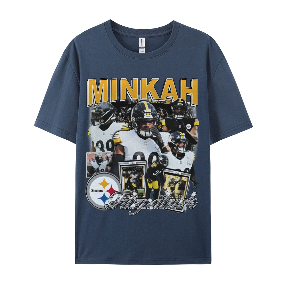 Unisex-Adult Ultra Cotton Washed T-Shirt Graphic MINKAH FITZPATRICK TEE