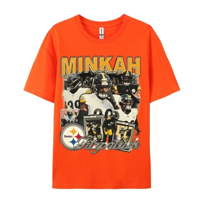 Unisex-Adult Ultra Cotton Washed T-Shirt Graphic MINKAH FITZPATRICK TEE