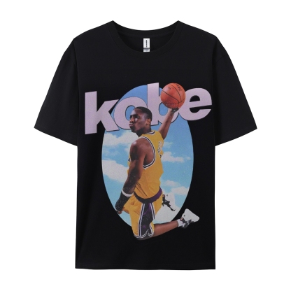Unisex-Adult Ultra Cotton Washed T-Shirt Graphic KOBE BRYANT LOVE THIS GAME TEE