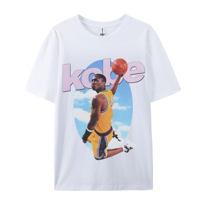 Unisex-Adult Ultra Cotton Washed T-Shirt Graphic KOBE BRYANT LOVE THIS GAME TEE