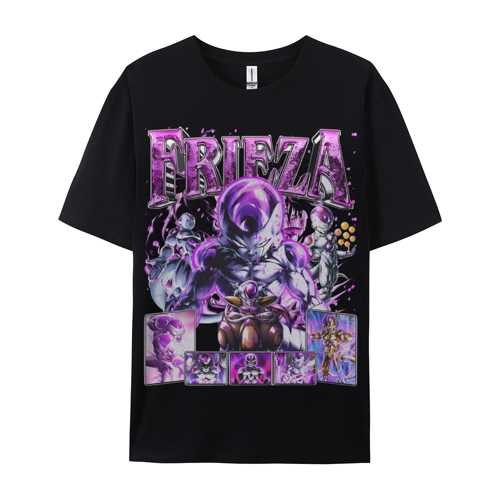 Unisex-Adult Ultra Cotton Washed T-Shirt Graphic FRIEZA V3 TEE