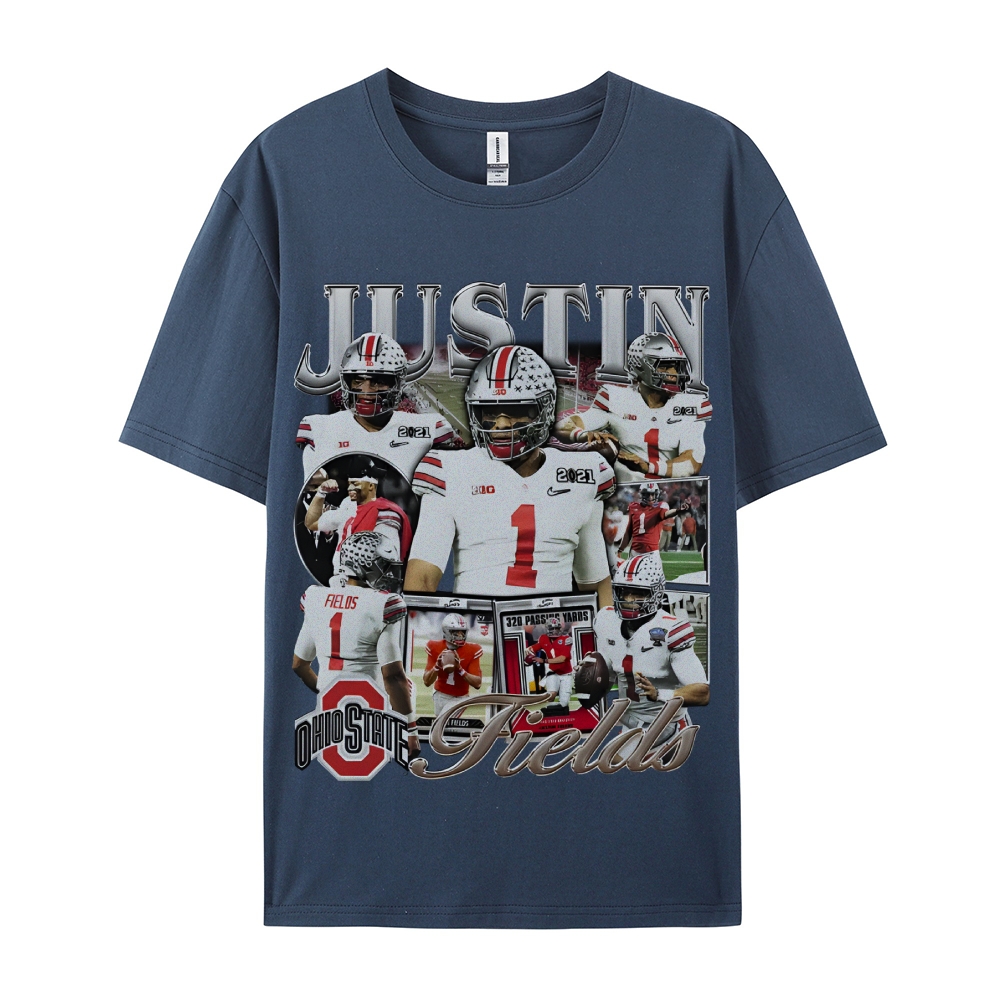 Unisex-Adult Ultra Cotton T-Shirt Graphic JUSTIN FIELDS - OSU TEE