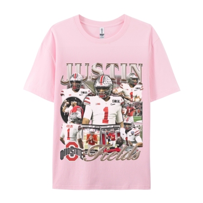 Unisex-Adult Ultra Cotton T-Shirt Graphic JUSTIN FIELDS - OSU TEE