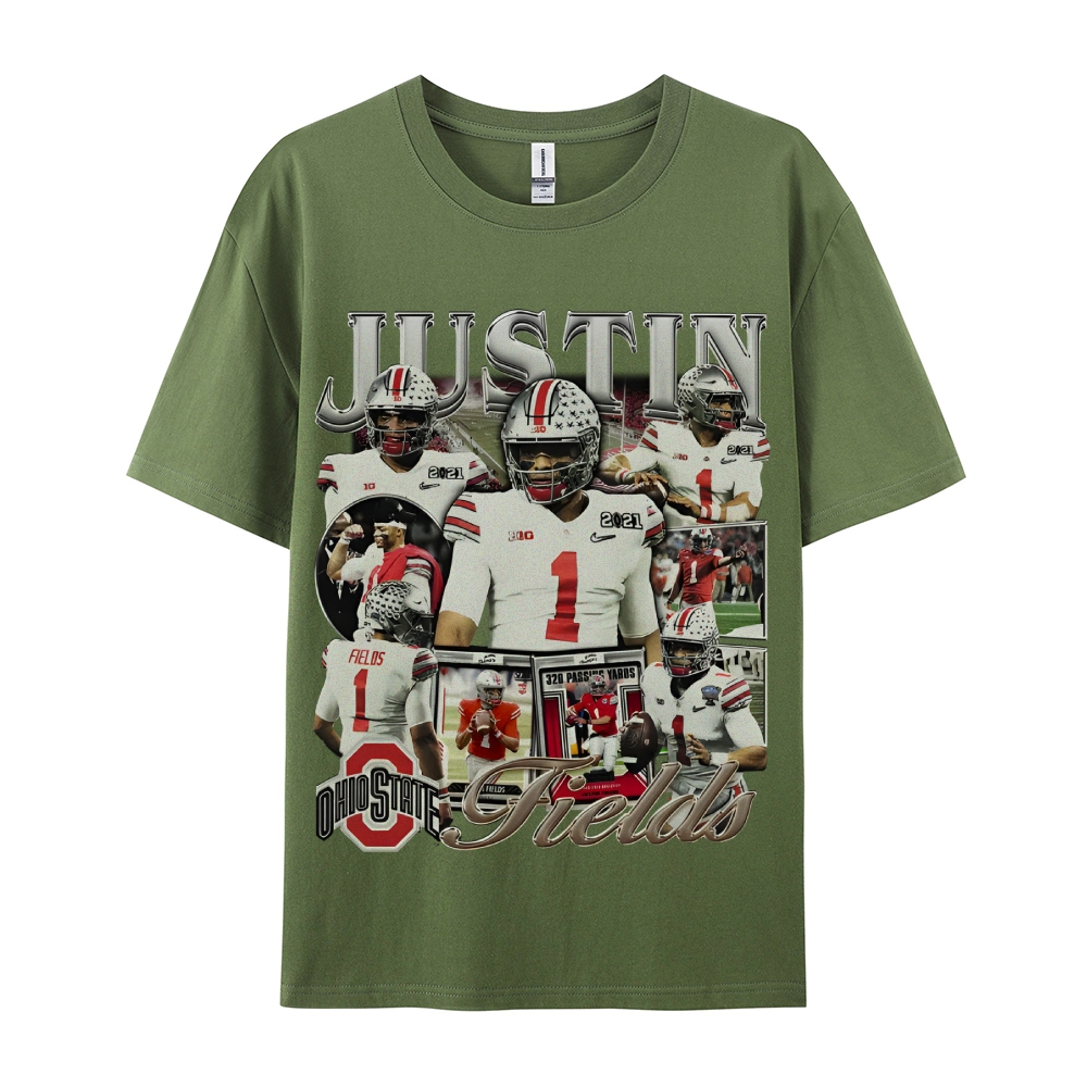 Unisex-Adult Ultra Cotton T-Shirt Graphic JUSTIN FIELDS - OSU TEE