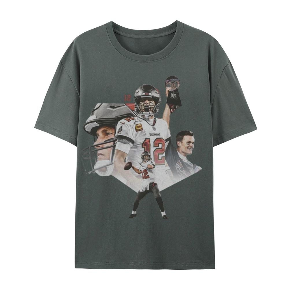 Unisex-Adult Ultra Cotton T-Shirt Graphic Tom Brady 2024 TEE