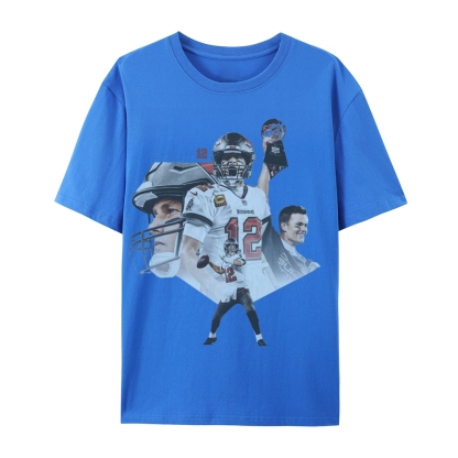 Unisex-Adult Ultra Cotton T-Shirt Graphic Tom Brady 2024 TEE