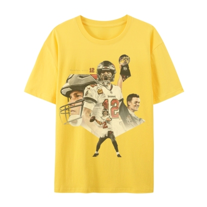 Unisex-Adult Ultra Cotton T-Shirt Graphic Tom Brady 2024 TEE