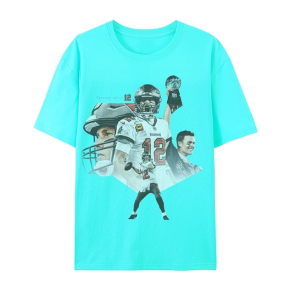 Unisex-Adult Ultra Cotton T-Shirt Graphic Tom Brady 2024 TEE