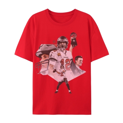 Unisex-Adult Ultra Cotton T-Shirt Graphic Tom Brady 2024 TEE