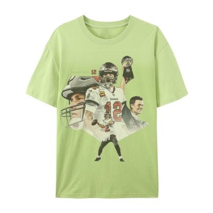 Unisex-Adult Ultra Cotton T-Shirt Graphic Tom Brady 2024 TEE