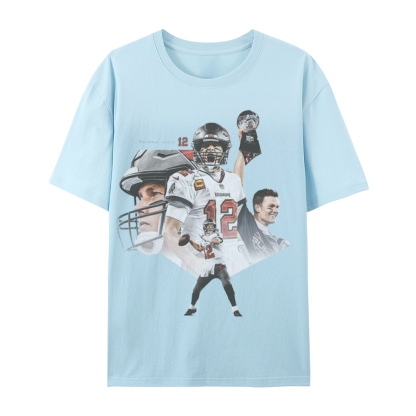 Unisex-Adult Ultra Cotton T-Shirt Graphic Tom Brady 2024 TEE