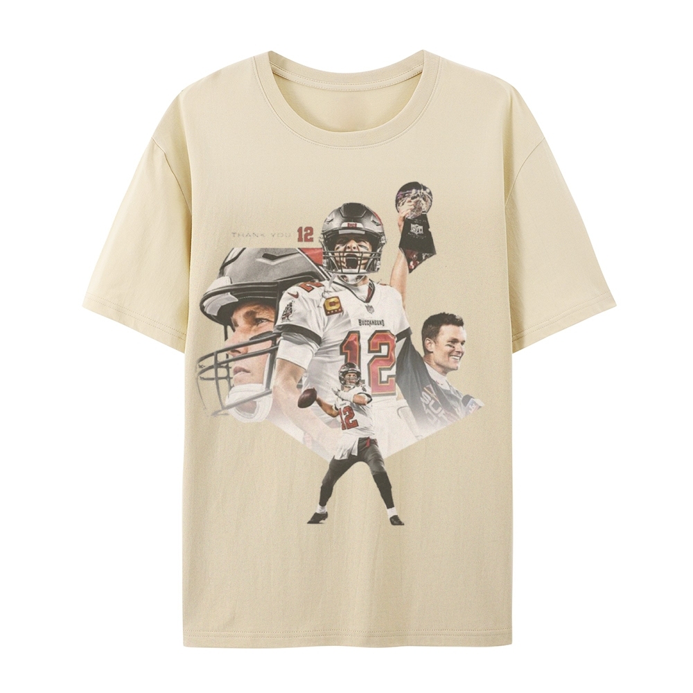 Unisex-Adult Ultra Cotton T-Shirt Graphic Tom Brady 2024 TEE